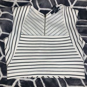 Striped Crop Top